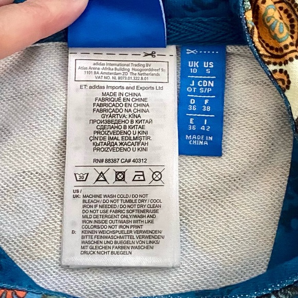 Adidas x Farm Rio Limited Edition Borbomix Cropped Hoodie - Picture 7 of 9